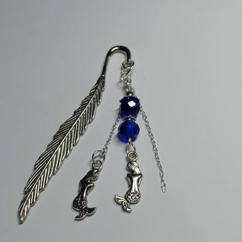 Marque page abysses bleus (sirènes)