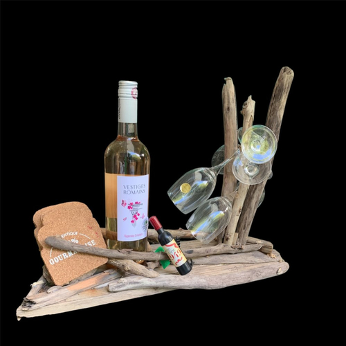 Plateau écolo en bois flotté pour l'apéro