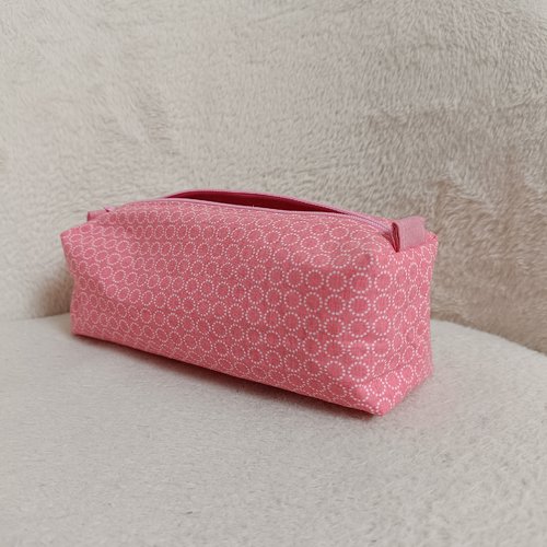 Trousse d'écolier rose