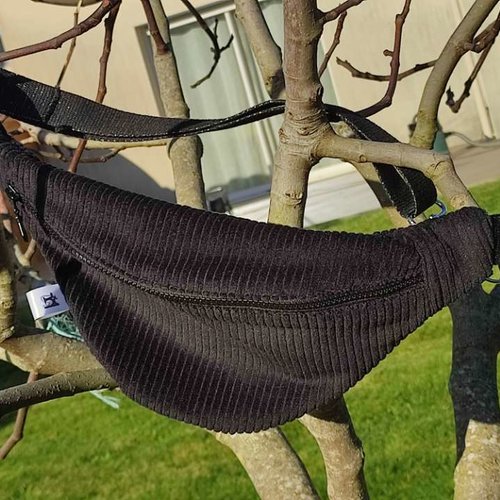 Banane velour noir