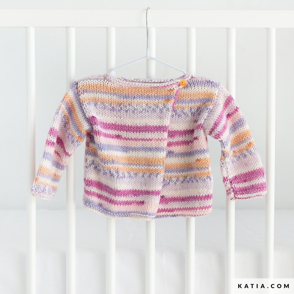 Kit Pull A Tricoter Pour Bebe Taille Premature A 3 Mois Un Grand Marche