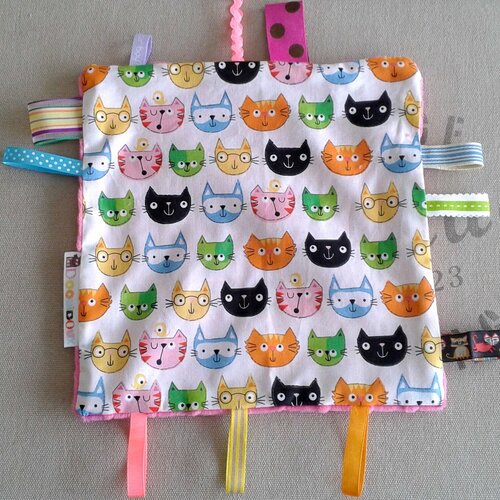 Doudou etiquettes chats n3