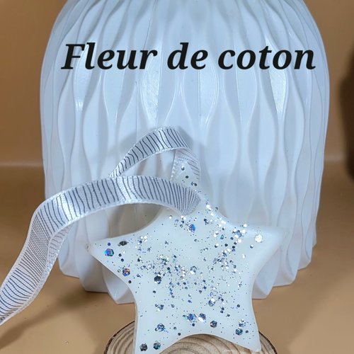 Suspension parfumé fleurs de coton