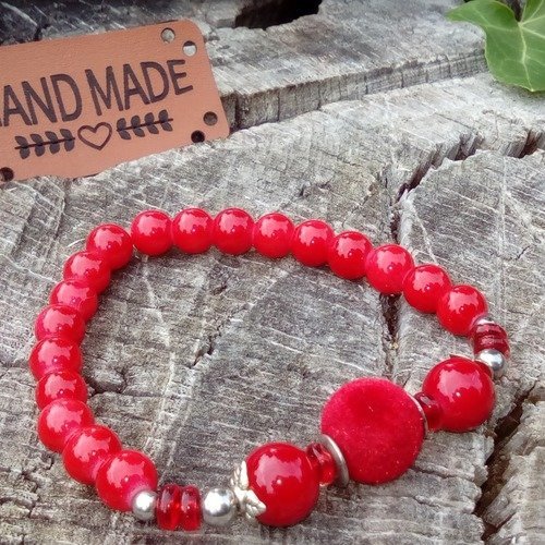 Bracelet red gypsies