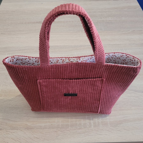 Petit sac à main en velours