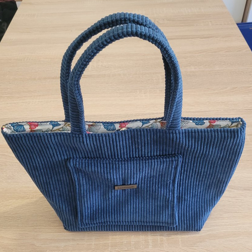 Petit sac à main en velours