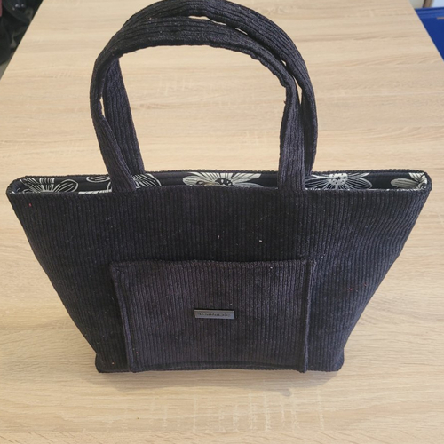 Petit sac à main en velours