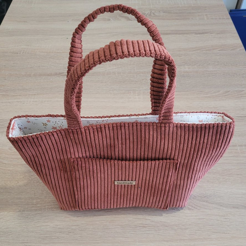 Petit sac à main en velours