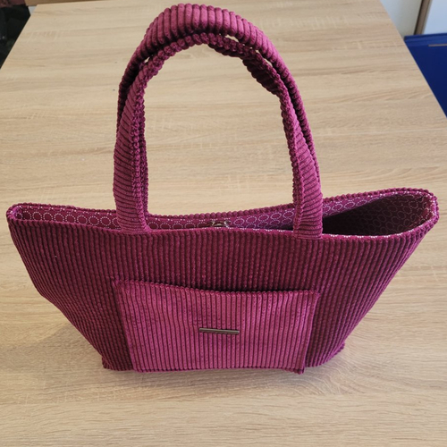 Petit sac à main en velours
