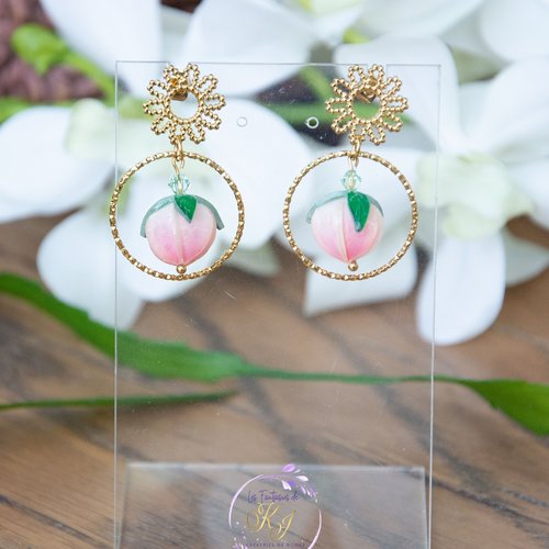 Boucles d’oreilles "rosengela" acier 316l et cristaux autrichiens 40 mm grand déstockage 50% bijoux femme assembler mains (a873)