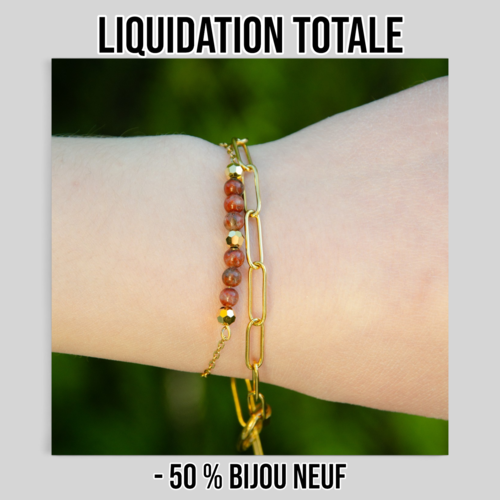 Collier "nourina" code : destock50 acier 316l et jaspe rouge 44 cm bijoux femme assembler mains (a499)