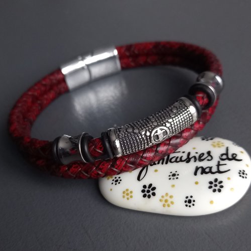 Bracelet en cuir