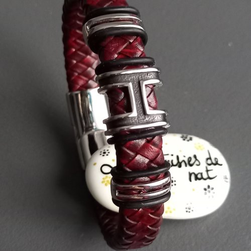 Bracelet en cuir