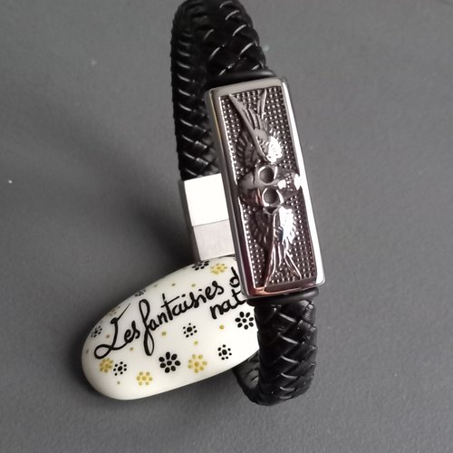 Bracelet en cuir