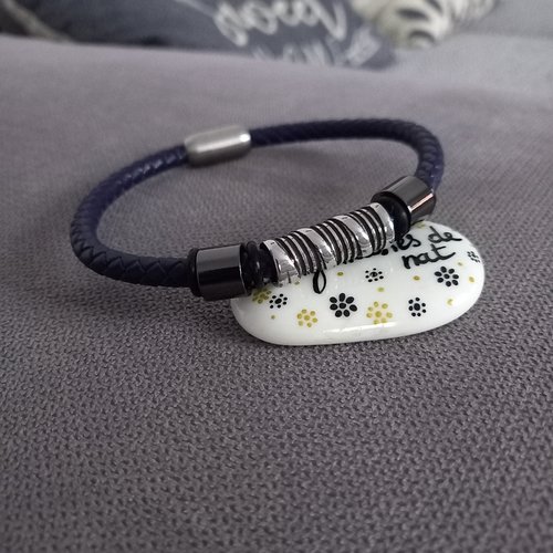 Bracelet mixte en cuir