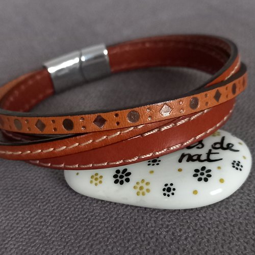 Bracelet en cuir