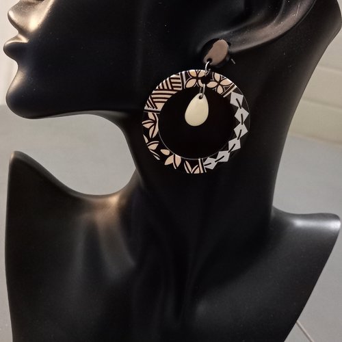 Boucles d'oreilles créoles