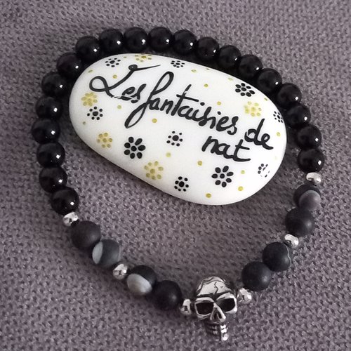 Bracelet élastique en perles