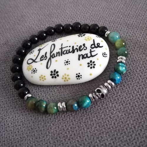 Bracelet élastique en perles