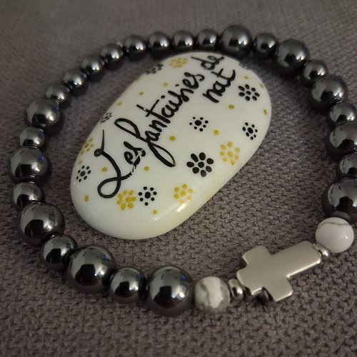 Bracelet en perles naturelles