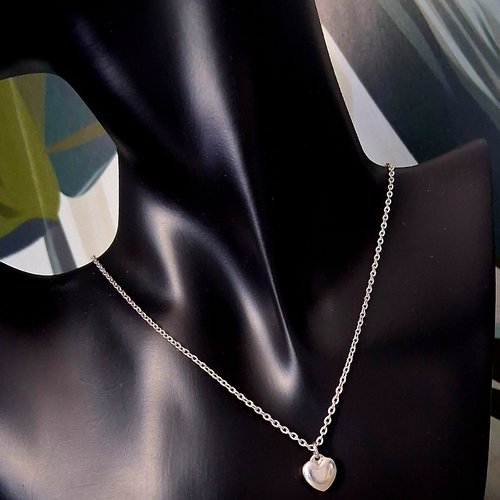 Collier chaîne cœur