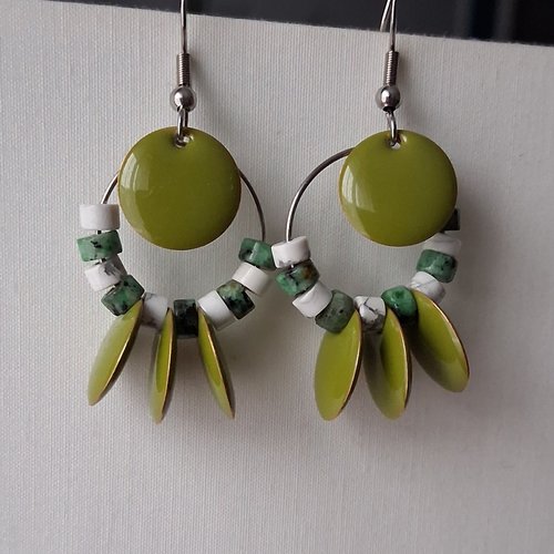 Boucles d'oreilles créoles
