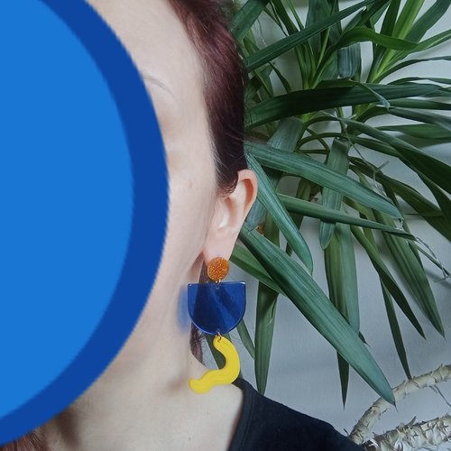 Boucles d'oreilles fantaisie