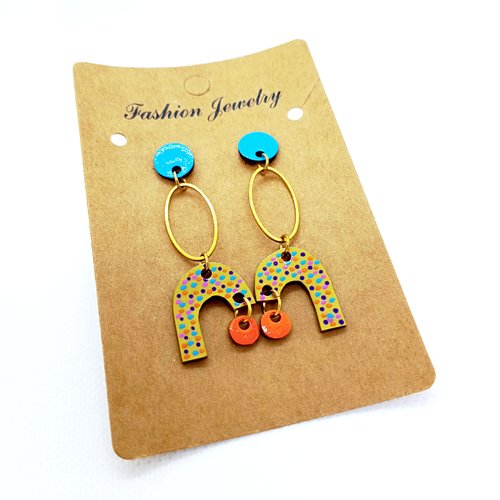 Boucles d'oreilles fait main