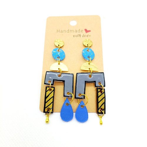 Boucles d'oreilles fait main