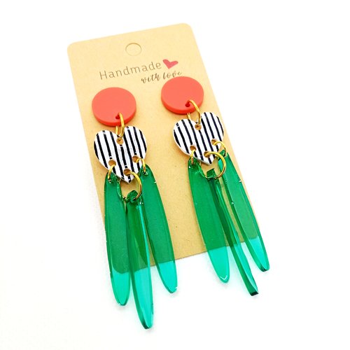 Boucles d'oreilles cœurs