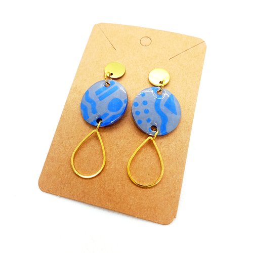 Boucles d'oreilles fait main