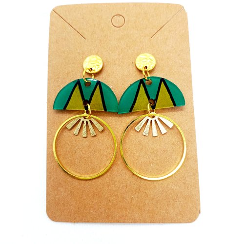 Boucles d'oreilles fait main