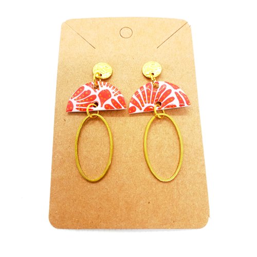 Boucles d'oreilles fait main