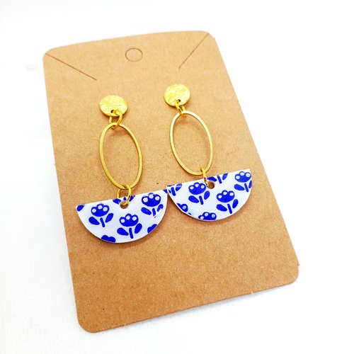Boucles d'oreilles fait main