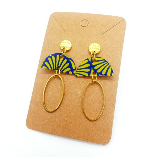 Boucles d'oreilles fait main