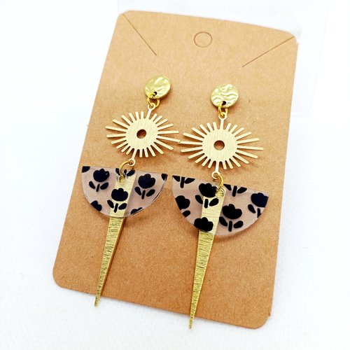 Boucles d'oreilles pendantes
