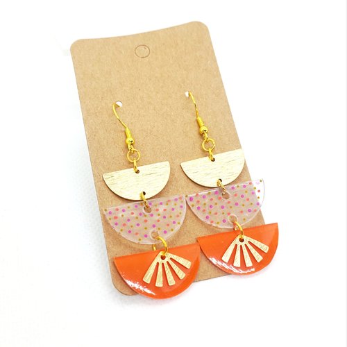 Boucles d'oreilles pendantes