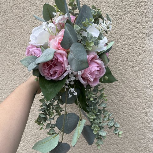 Bouquet mariée tombant  eloise