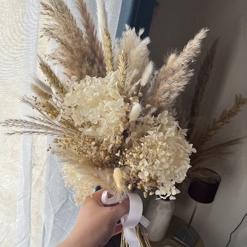 Bouquet mariée champêtre fleur séchées melanie