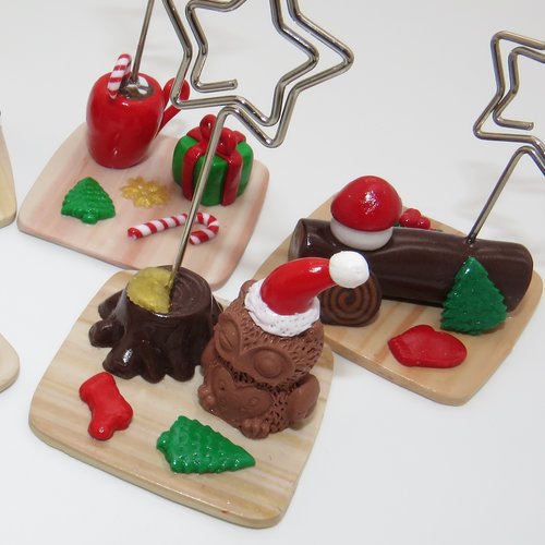 Marque-place noël / cadeau de table invité - fait-main