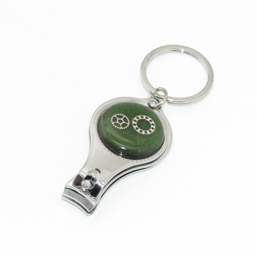 Coupe-ongles décapsuleur - inspiration steampunk