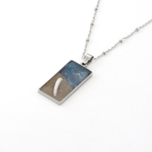 Collier tusk shell – inspiration bord de plage
