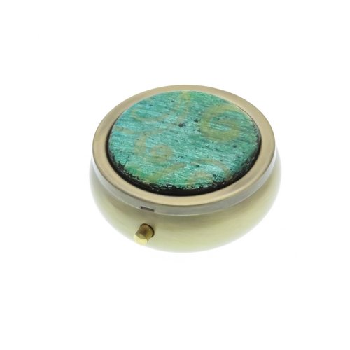 Petite boite - boite à bijoux verte