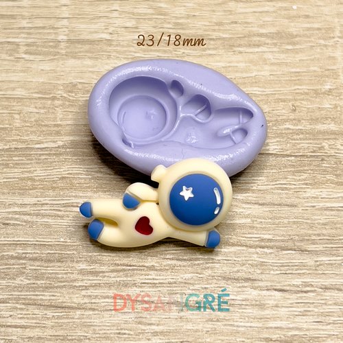 Moule en silicone astronaute 30/19 mm