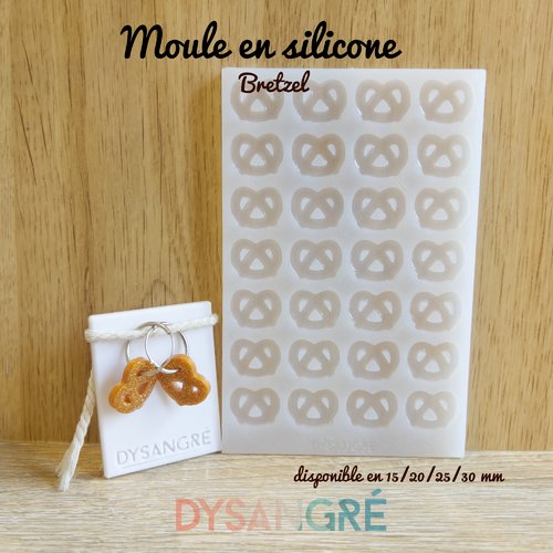 Moule en silicone plaque de pampilles bretzel