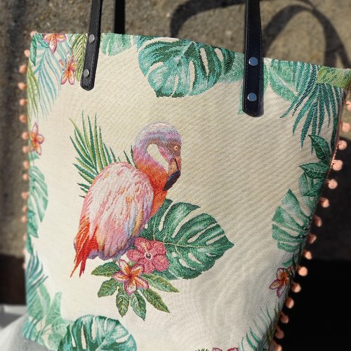 Sac flamand rose