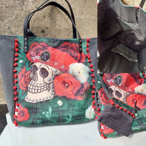 Sac tête de mort écossaise
