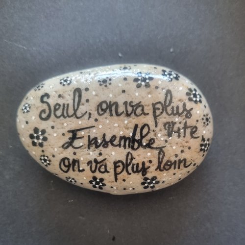 Les galets messages,phrases,citations de wonder