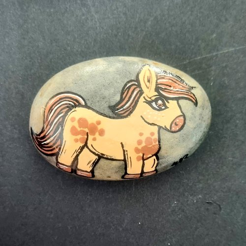 Les galets petits chevaux rigolos  de wonder