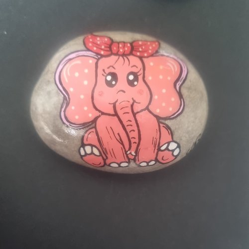 Les galets éléphants de wonder